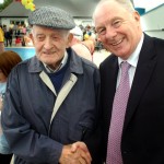 Andrew Walsh 91 years old welcomes Minister Michael Ring TD